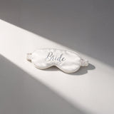 Schlafmaske mit Personalisierung | Ivory