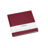 Burgunderfarbenes Gästebuch | MERSOR