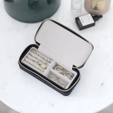 Schmuckschatulle zum Reisen | Marine