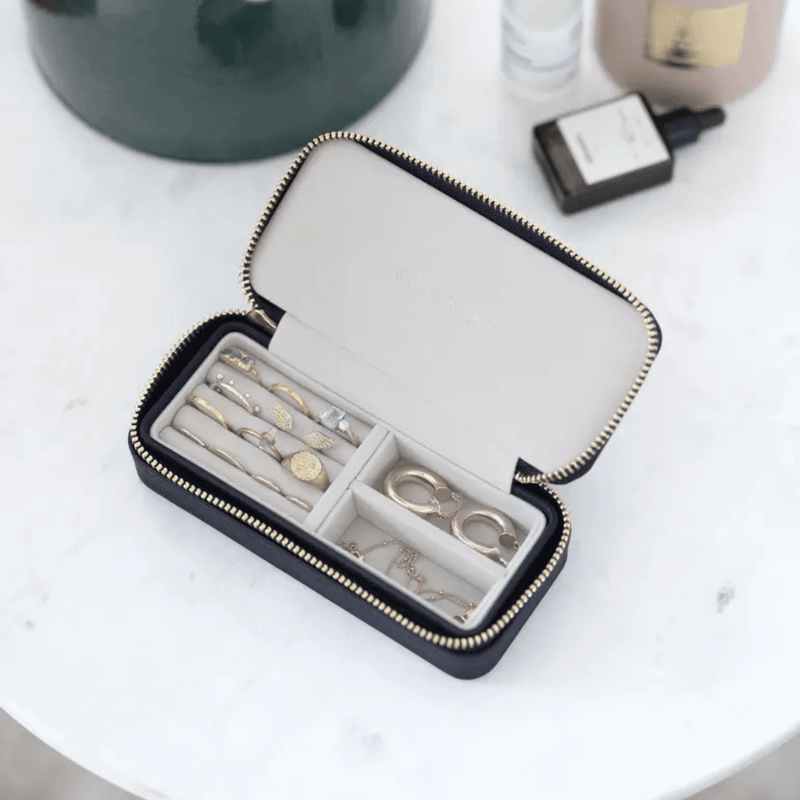 Schmuckschatulle zum Reisen | Marine