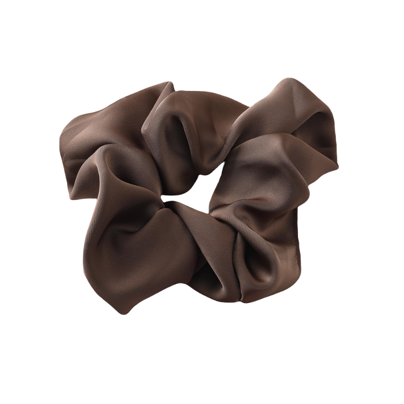 Scrunchie Satin | Chocolate