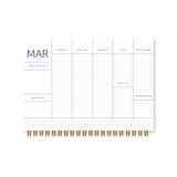 Familien Kalender 2026 | Flow Blue