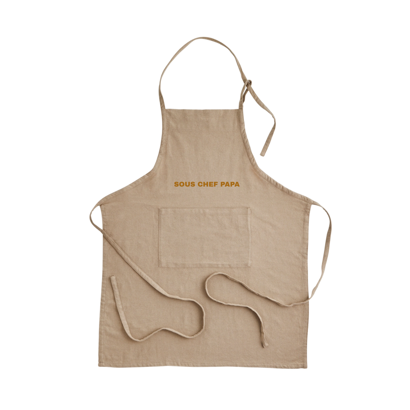 Schürze zum Binden | Beige