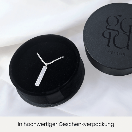 Halskette Panzer | Silber