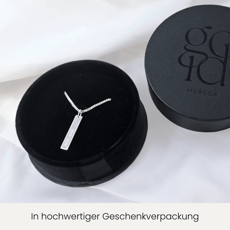 Halskette Panzer | Silber