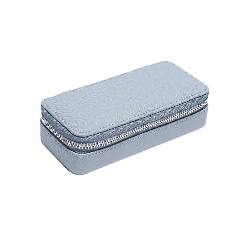 Schmuckschatulle zum Reisen | Eisblau