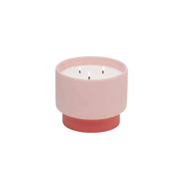 Color Block Kerze Sparkling Grapefruit von PADDYWAX