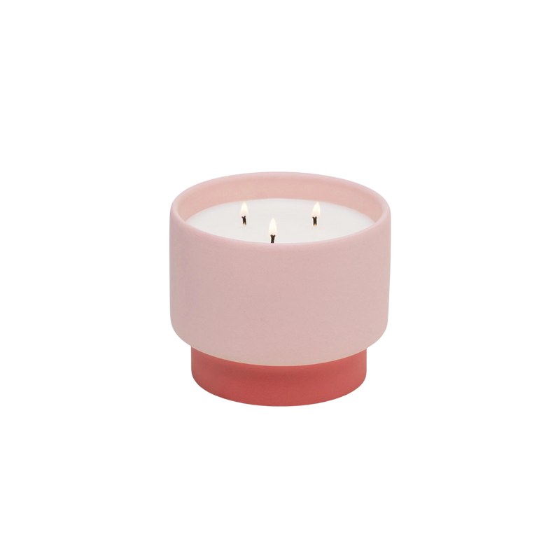 Color Block Kerze Sparkling Grapefruit von PADDYWAX