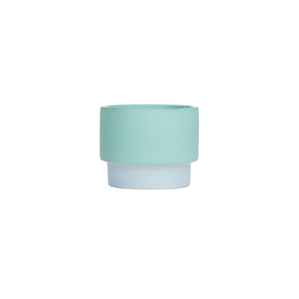 Color Block Kerze klein Saltwater Suede von PADDYWAX 