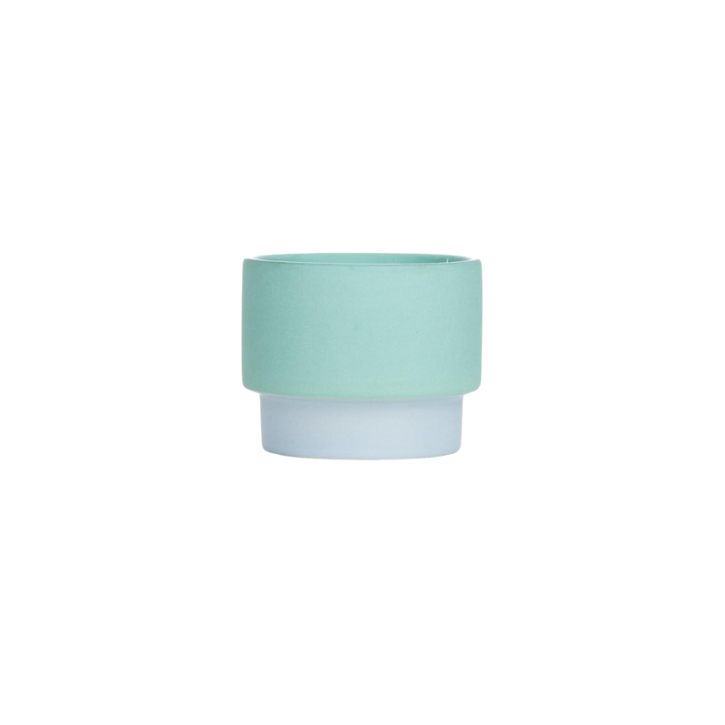 Color Block Kerze klein Saltwater Suede von PADDYWAX 