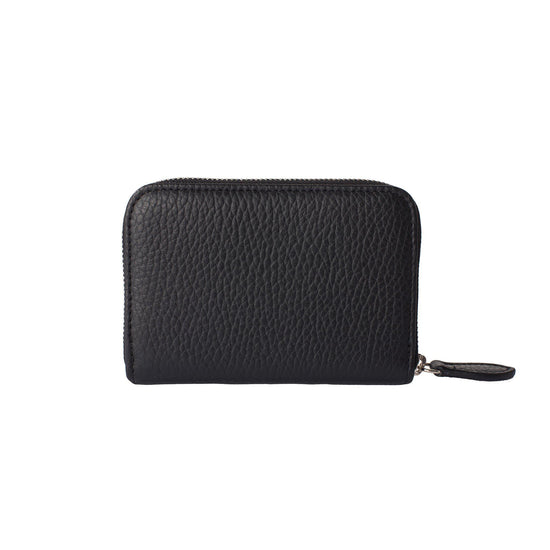 Midi Portmonee | Schwarz & Silber