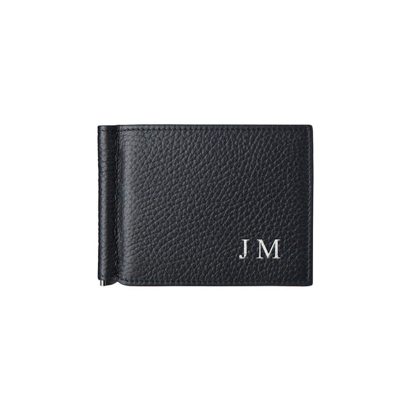 Geldbörse mit Geldklammer und Initialen | MERSOR