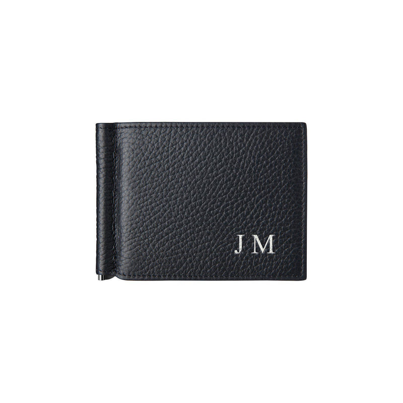 Geldbörse mit Geldklammer und Initialen | MERSOR
