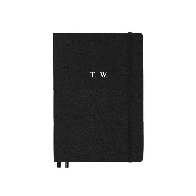 Notizbuch A5 Hardcover | Schwarz